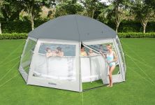 Bestway Dome Poolzelt Pavillon 58612