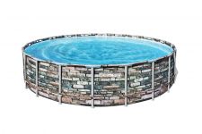 Bestway Steel Pro Pool Set 610x132 Multicolor 56883