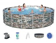 Bestway Steel Pro Pool Set 549x132 Multicolor 56886