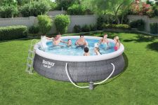 Bestway Fast Set Pool Komplett Set 457x107 Rattan 57372