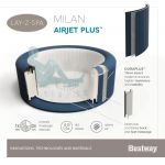 Bestway Whirlpool Lay-Z-SPA Milan WiFi 60029