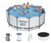 Bestway Steel Pro MAX Frame Pool 366x122 Komplettset 56420