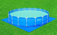 Bestway Bodenschutzplane 520cm fr Gartenpools 58251