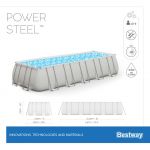 Bestway Rectangular Frame Pool Set 640 x 274 5611Z