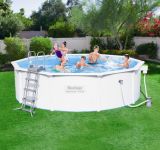 Bestway Stahlwandpool Set 