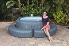 Aufblasbare Bestway Lay-Z-Spa Whirlpool Einfassung 35cm 58466