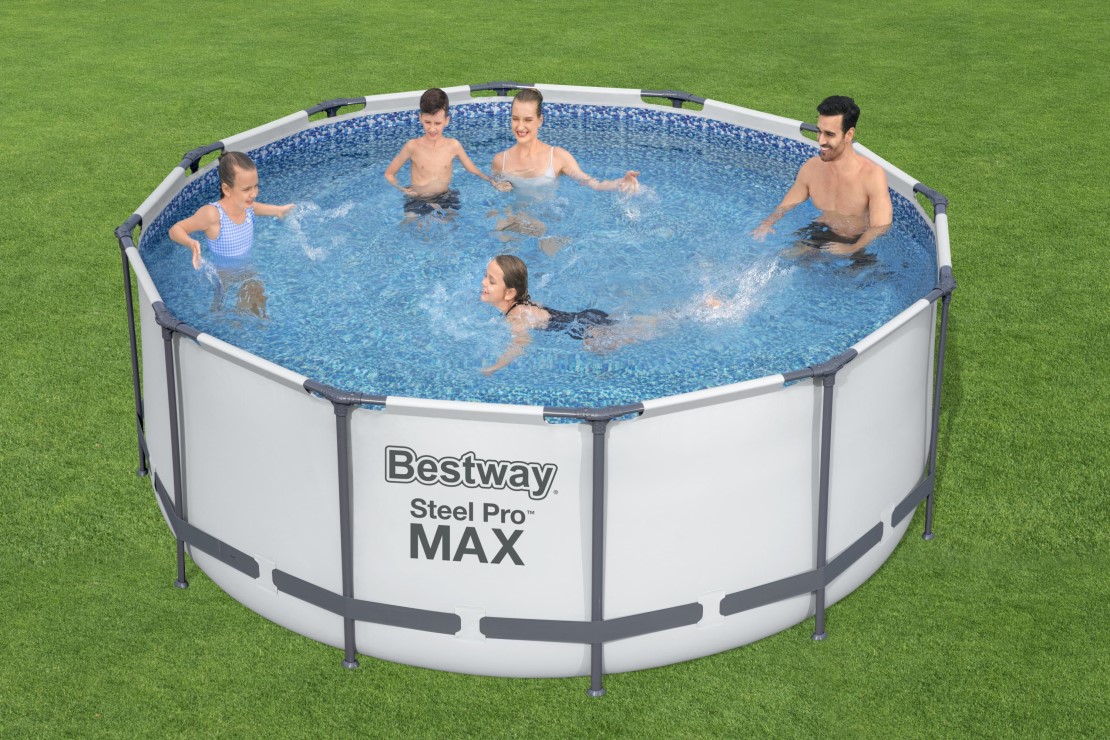 Bestway Steel Pro MAX Frame Pool 366x122 Komplettset 56420 B-Ware