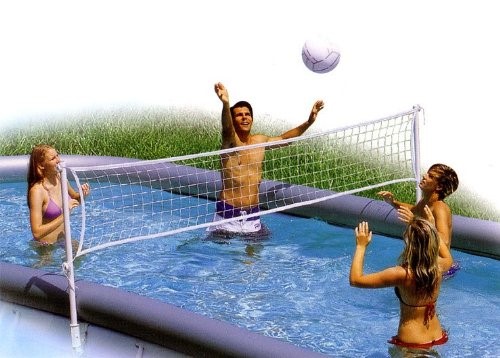 Bestway Volleyballset für Oval Frame Pools 58178