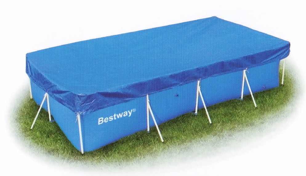 Bestway Abdeckplane 239x150cm für Frame Pools 58104