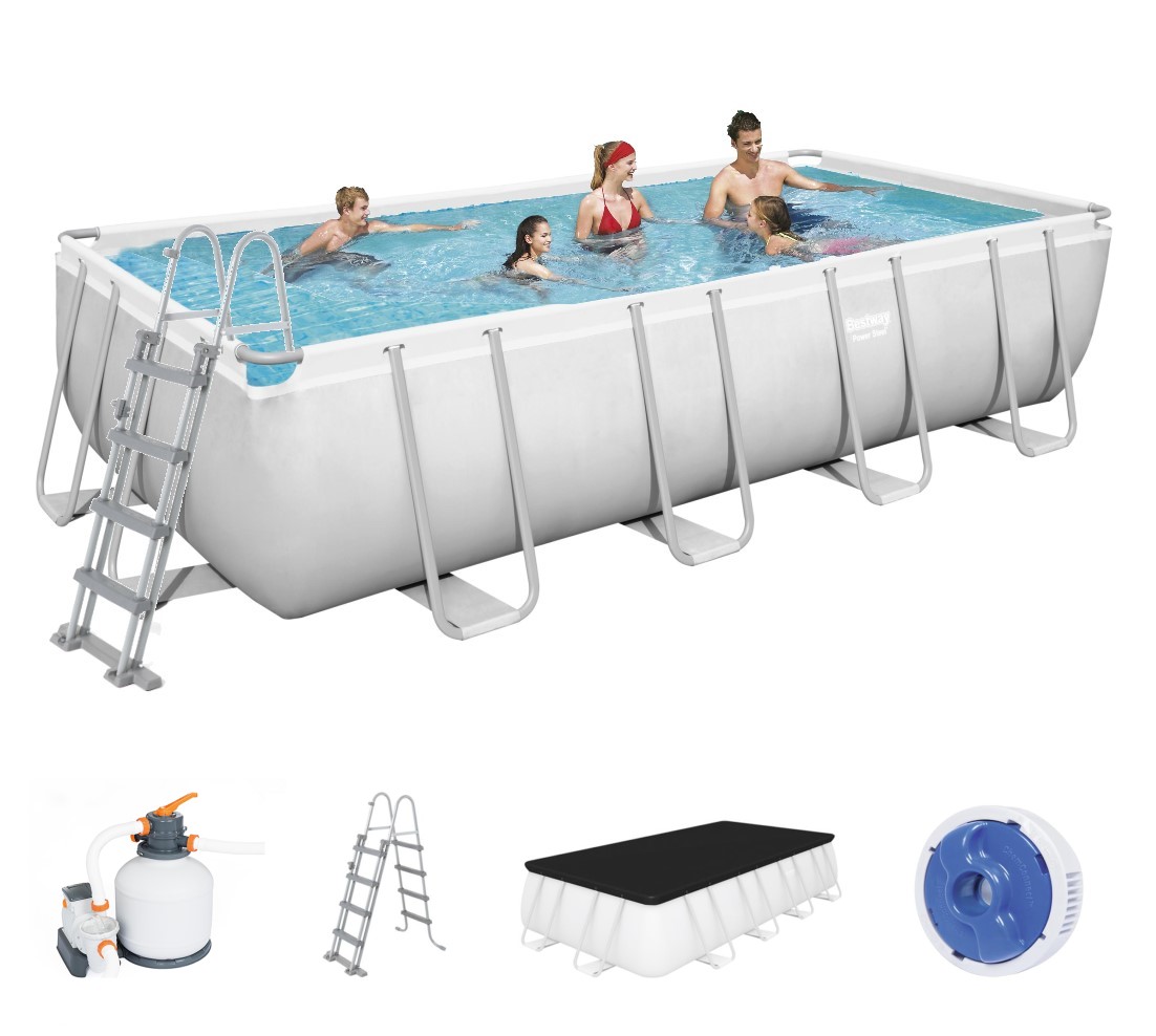 Bestway Power Steel Frame Pool Set 549 x 274 + Sandfilter 56466