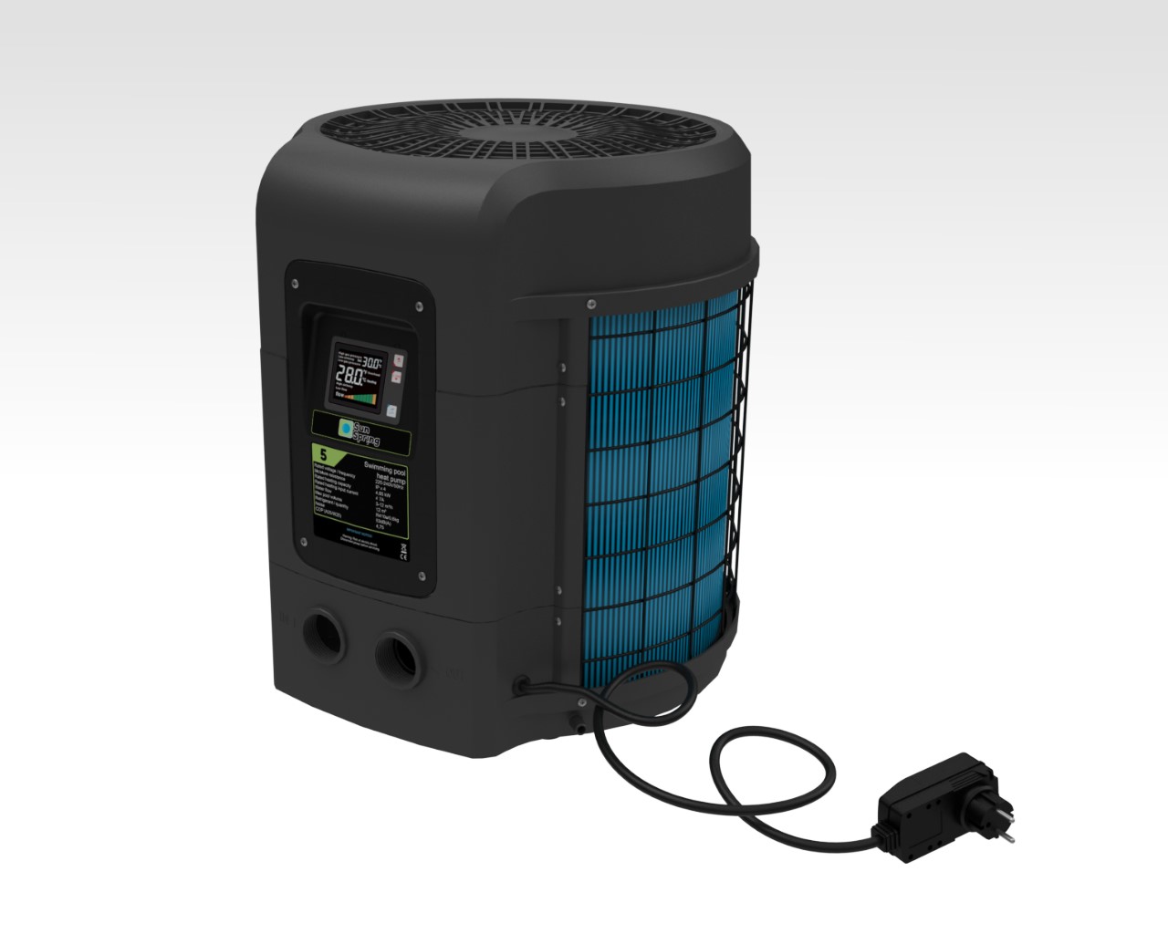 W?rmepumpe SunSpring 7 Plug & Play 6,7 KW Heizleistung
